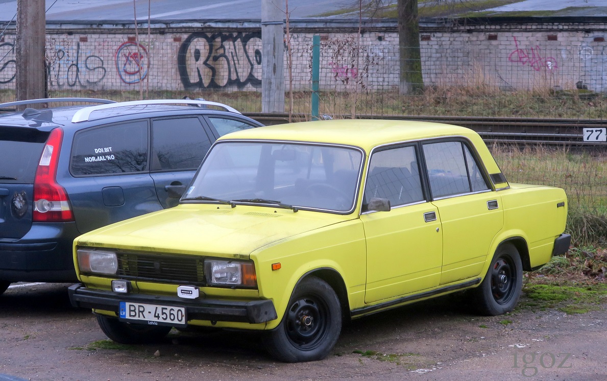 Латвия, № BR-4560 — ВАЗ-2105 Жигули '80-91