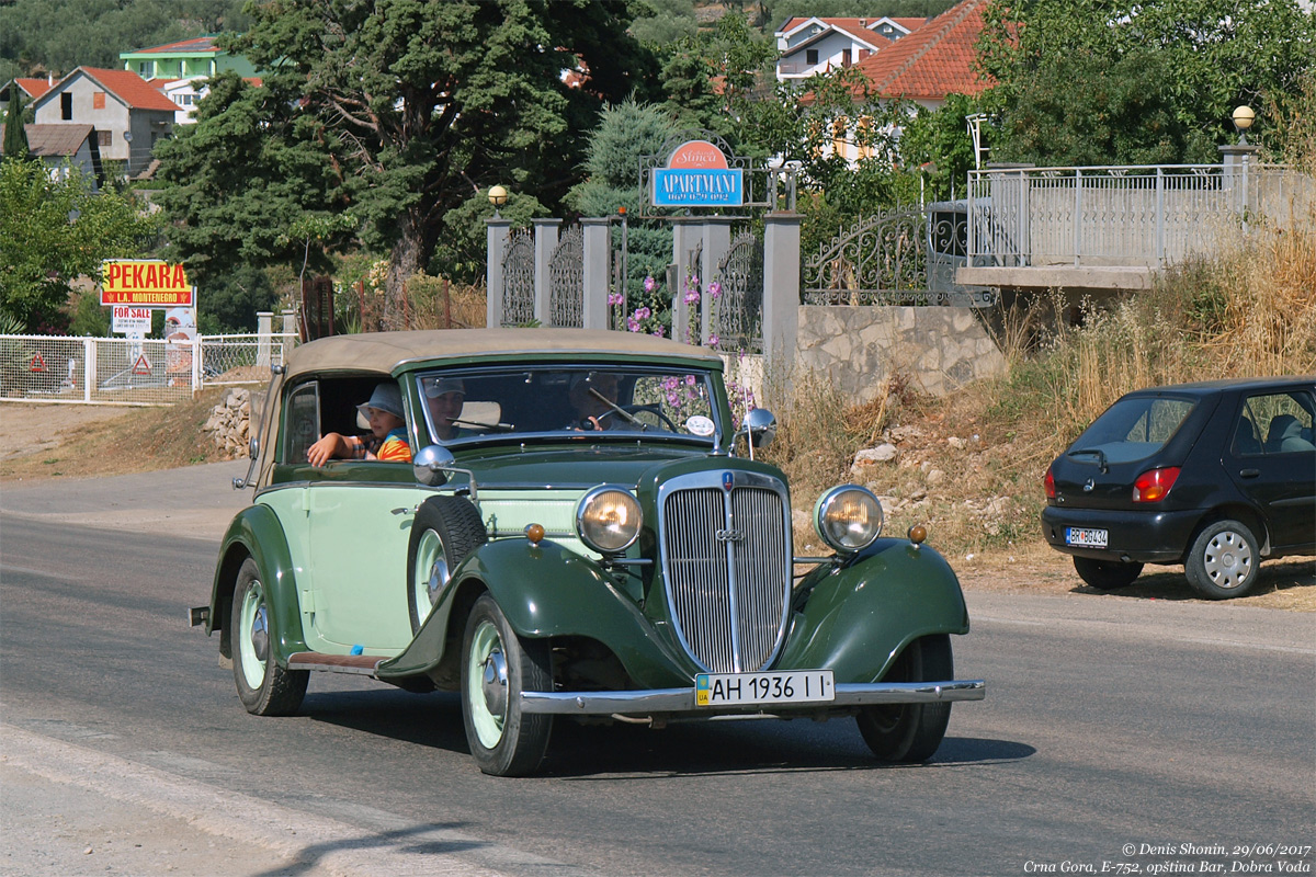 Донецкая область, № АН 1936 ІІ — Audi Front UW220/UW225 '33-38