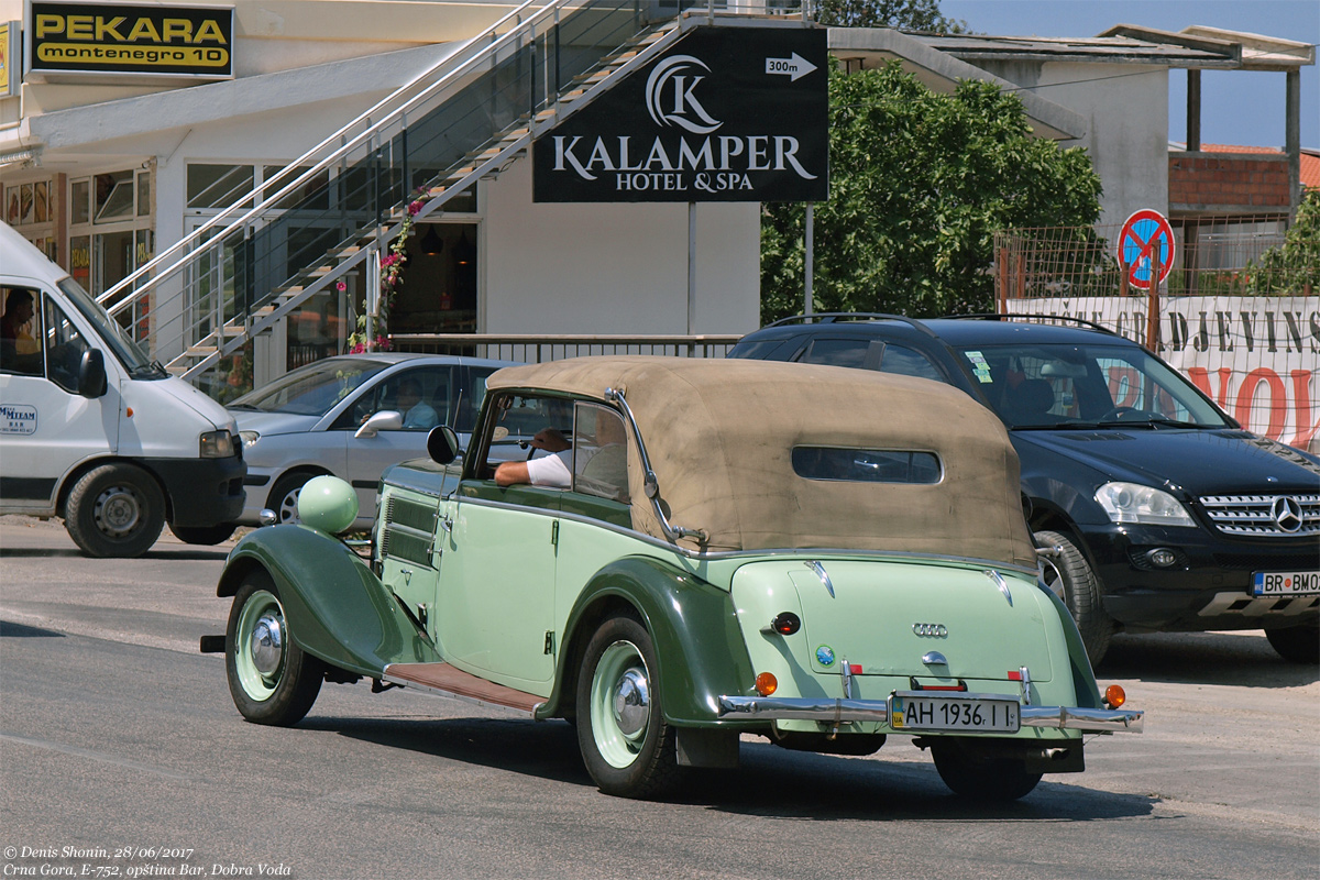 Донецкая область, № АН 1936 ІІ — Audi Front UW220/UW225 '33-38