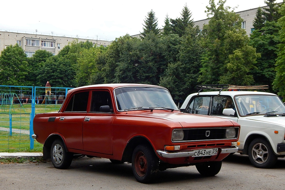 Белгородская область, № С 843 НЕ 31 — Москвич-2140 '76-88