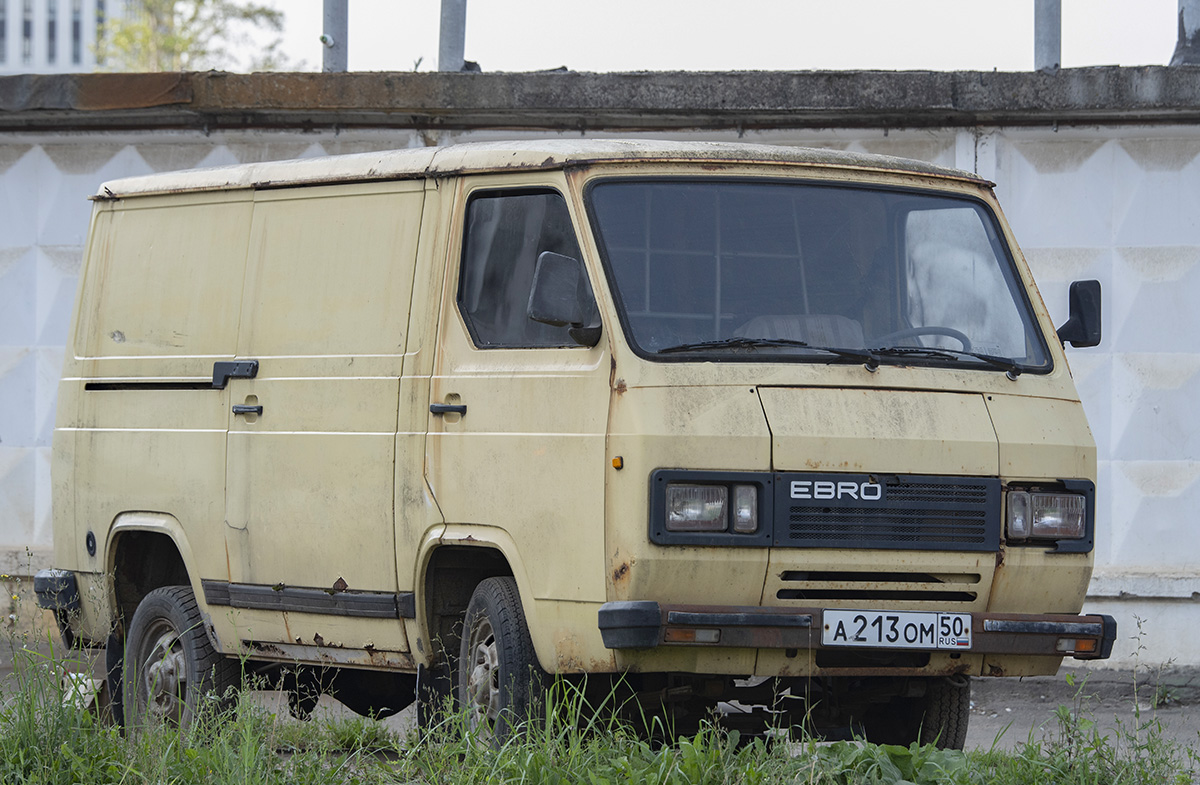 Москва, № А 213 ОМ 50 — EBRO F-Serie '74-85