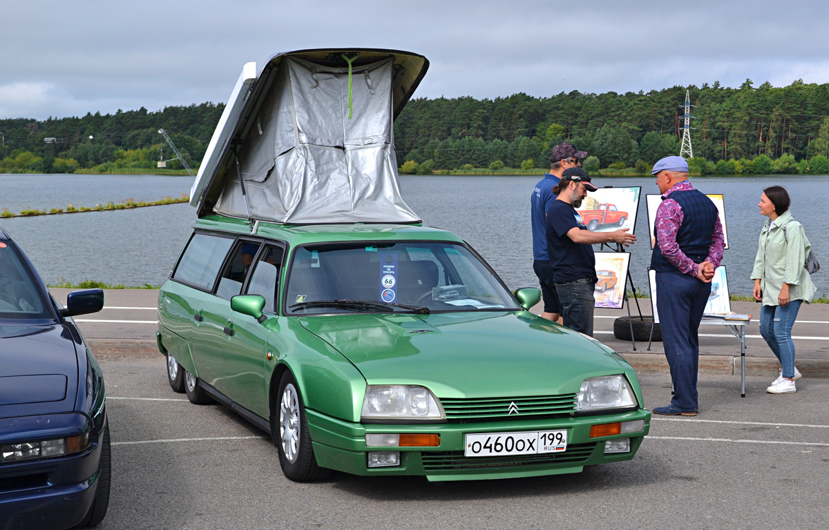 Москва, № О 460 ОХ 199 — Citroën CX '74-91; Калужская область — Автомобильный фестиваль "Спутник"