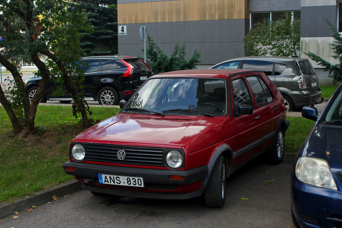 Литва, № ANS 830 — Volkswagen Golf (Typ 19) '83-92