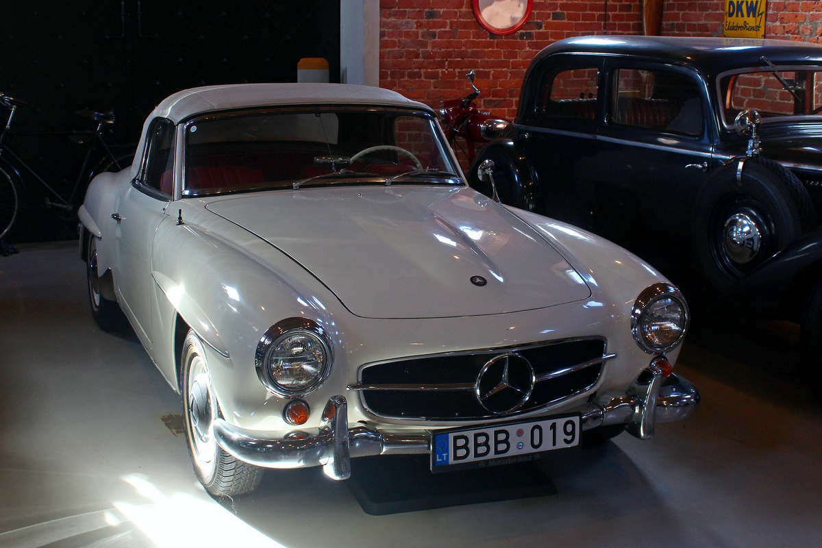 Литва, № BBB 019 — Mercedes-Benz 190 SL (W121) '55-63