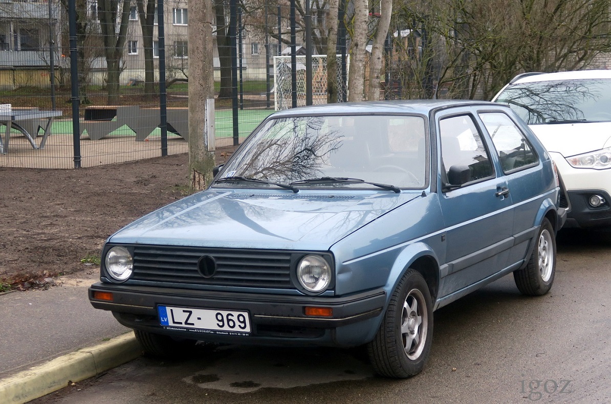 Латвия, № LZ-969 — Volkswagen Golf (Typ 19) '83-92