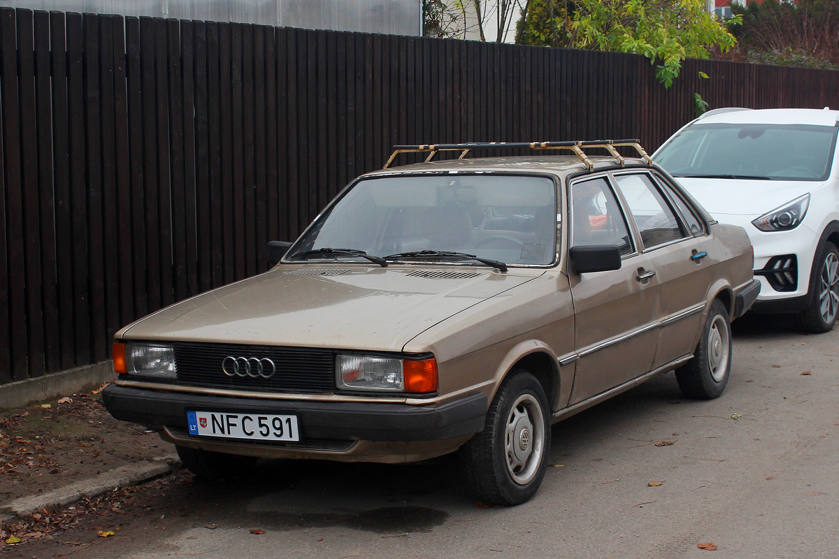 Литва, № NFC 591 — Audi 80 (B2) '78-86