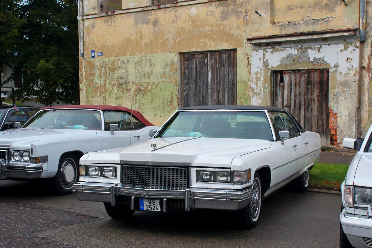 Латвия, № VS-2524 — Cadillac DeVille (4G) '71-76; Латвия — Retro Jūrmala 25