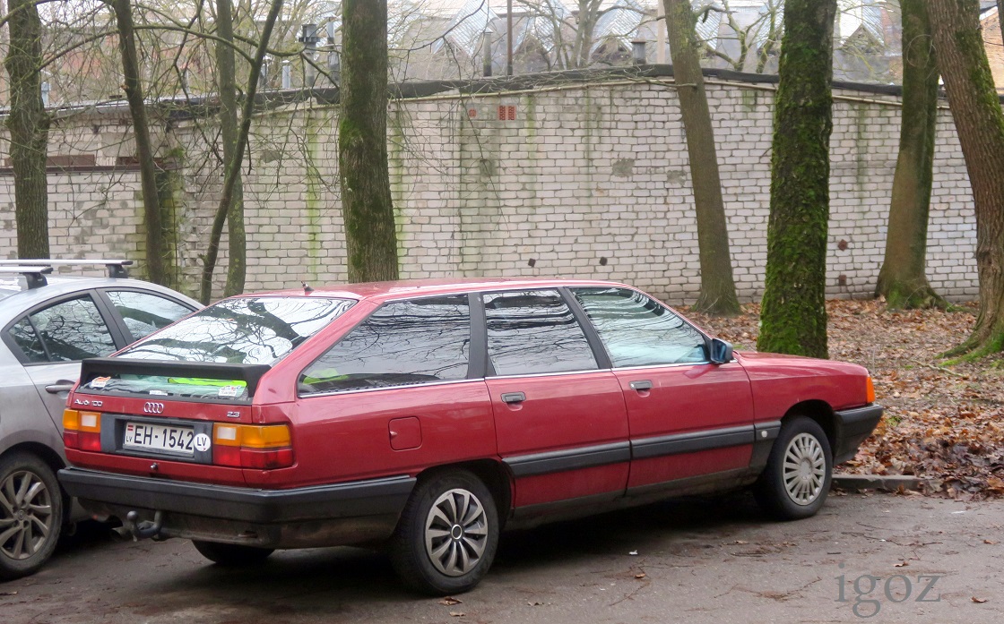 Латвия, № EH-1542 — Audi 100 (C3) '82-91