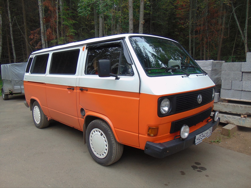 Московская область, № Н 034 СВ 790 — Volkswagen Typ 2 (Т3) '79-92