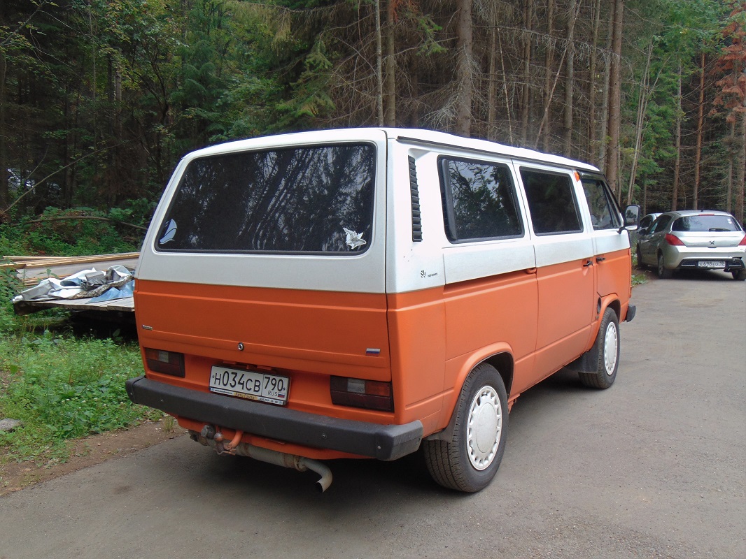 Московская область, № Н 034 СВ 790 — Volkswagen Typ 2 (Т3) '79-92