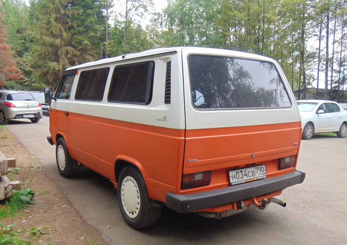 Московская область, № Н 034 СВ 790 — Volkswagen Typ 2 (Т3) '79-92