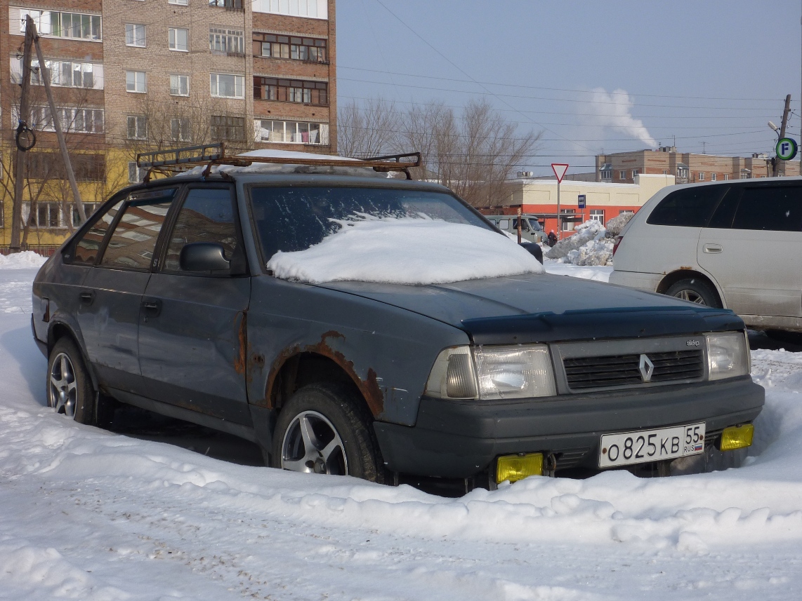 Омская область, № О 825 КВ 55 — Москвич-2141 '86-98