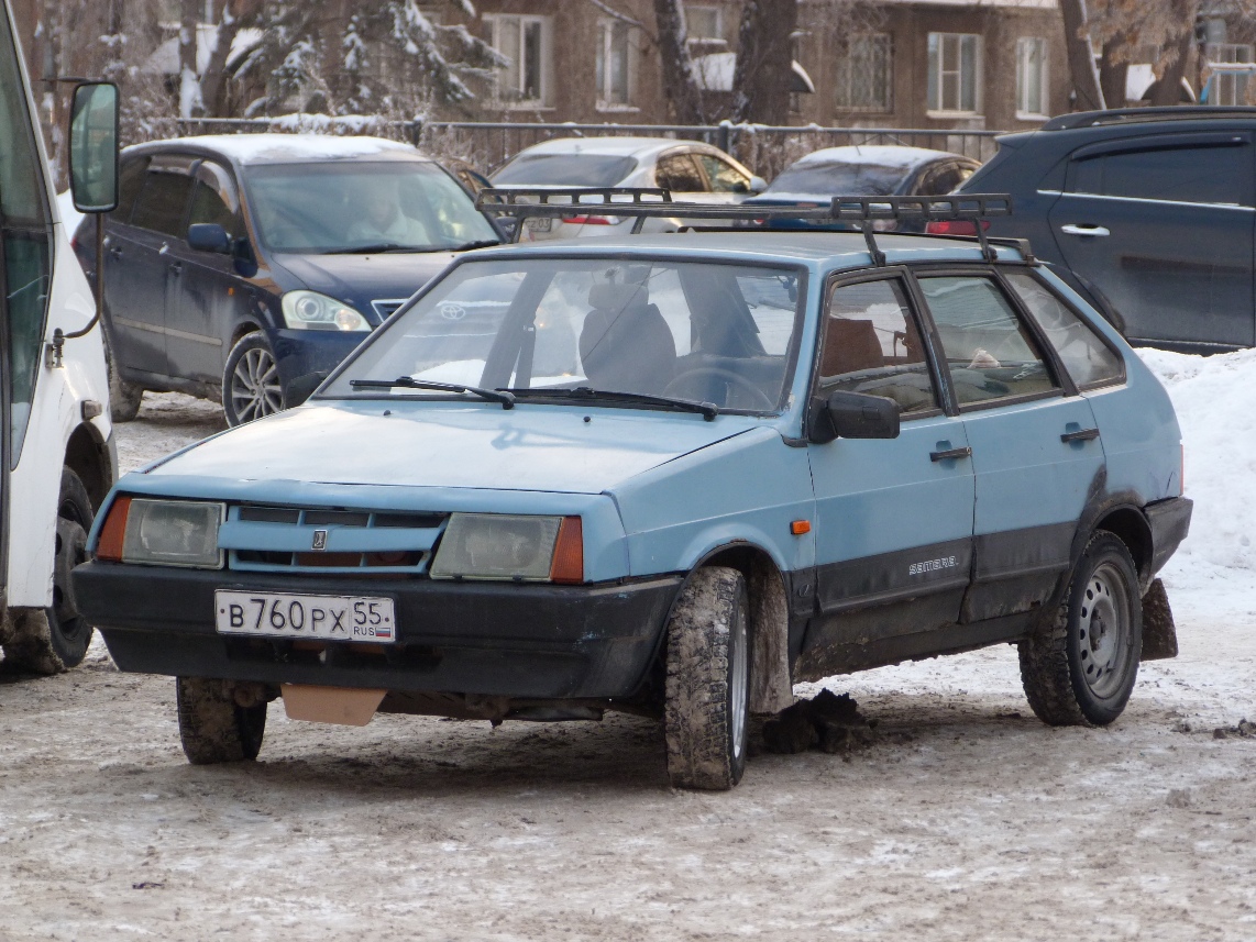 Омская область, № В 760 РХ 55 — ВАЗ-2109 '87-93