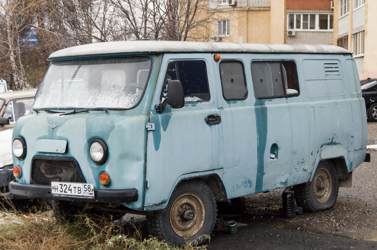 Пензенская область, № Н 324 ТВ 58 — УАЗ-3909 '94-03