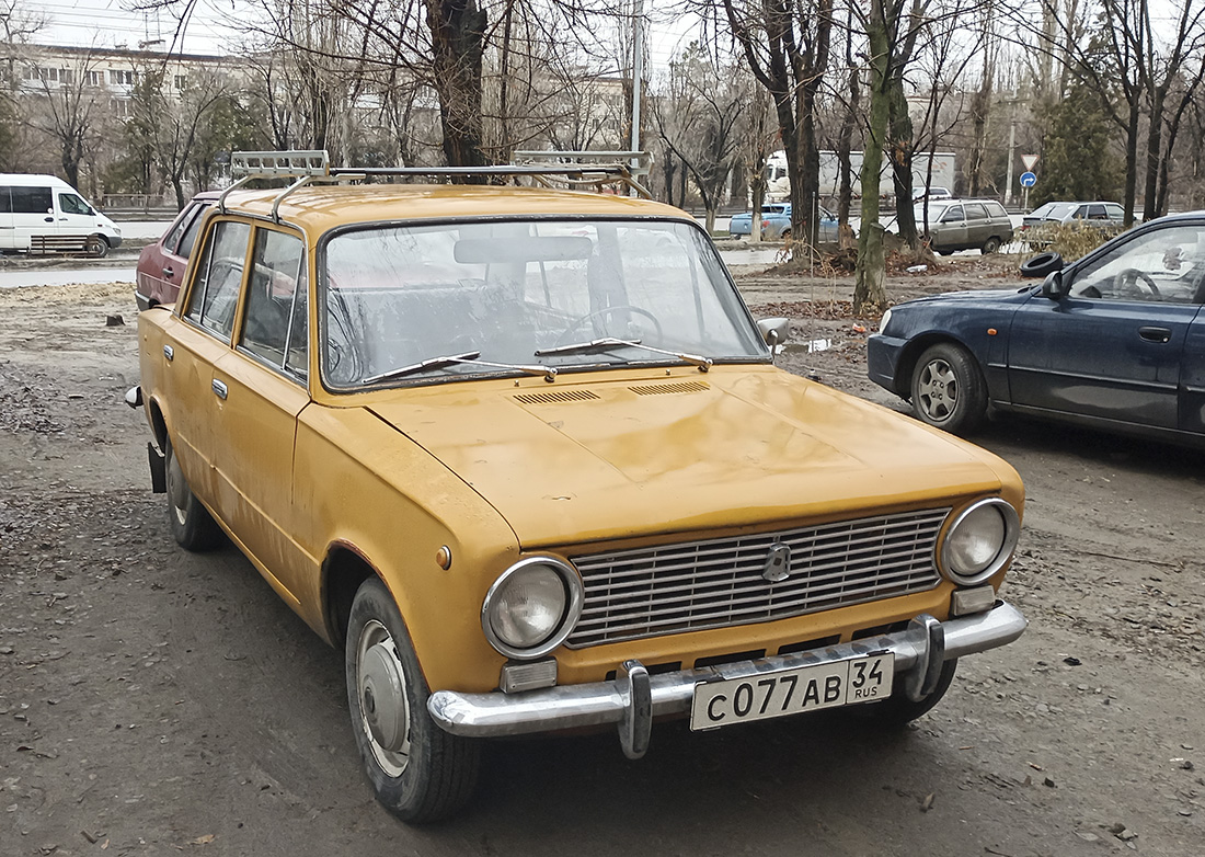 Волгоградская область, № С 077 АВ 34 — ВАЗ-2101 '70-83