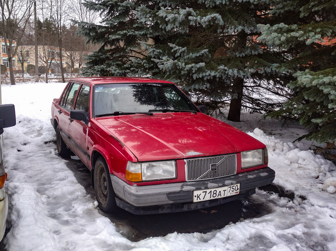 Московская область, № К 718 АТ 750 — Volvo 740 '84-92