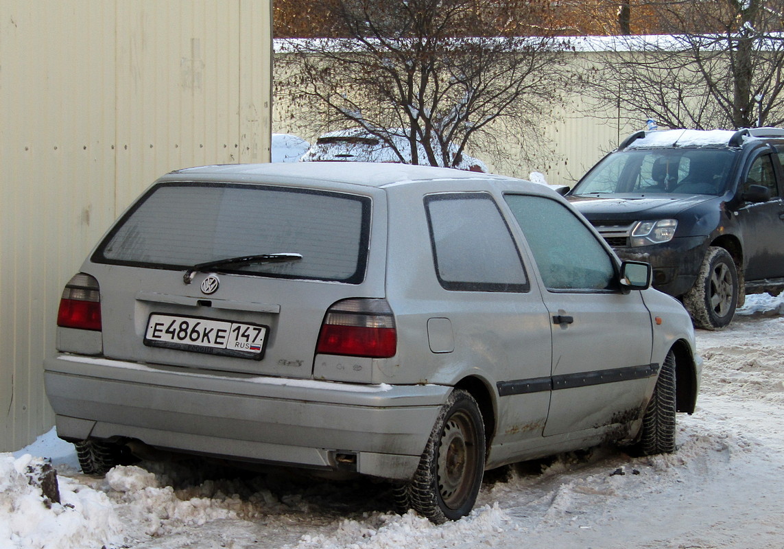 Санкт-Петербург, № Е 486 КЕ 147 — Volkswagen Golf III '91-98