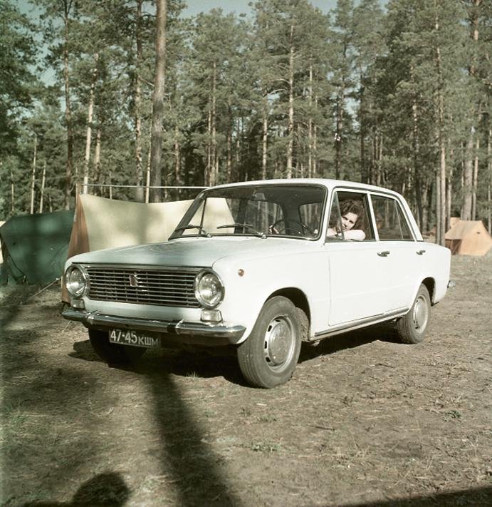 Самарская область, № 47-45 КШМ — FIAT 124 '66-74; Самарская область — Исторические фотографии (Тольятти)