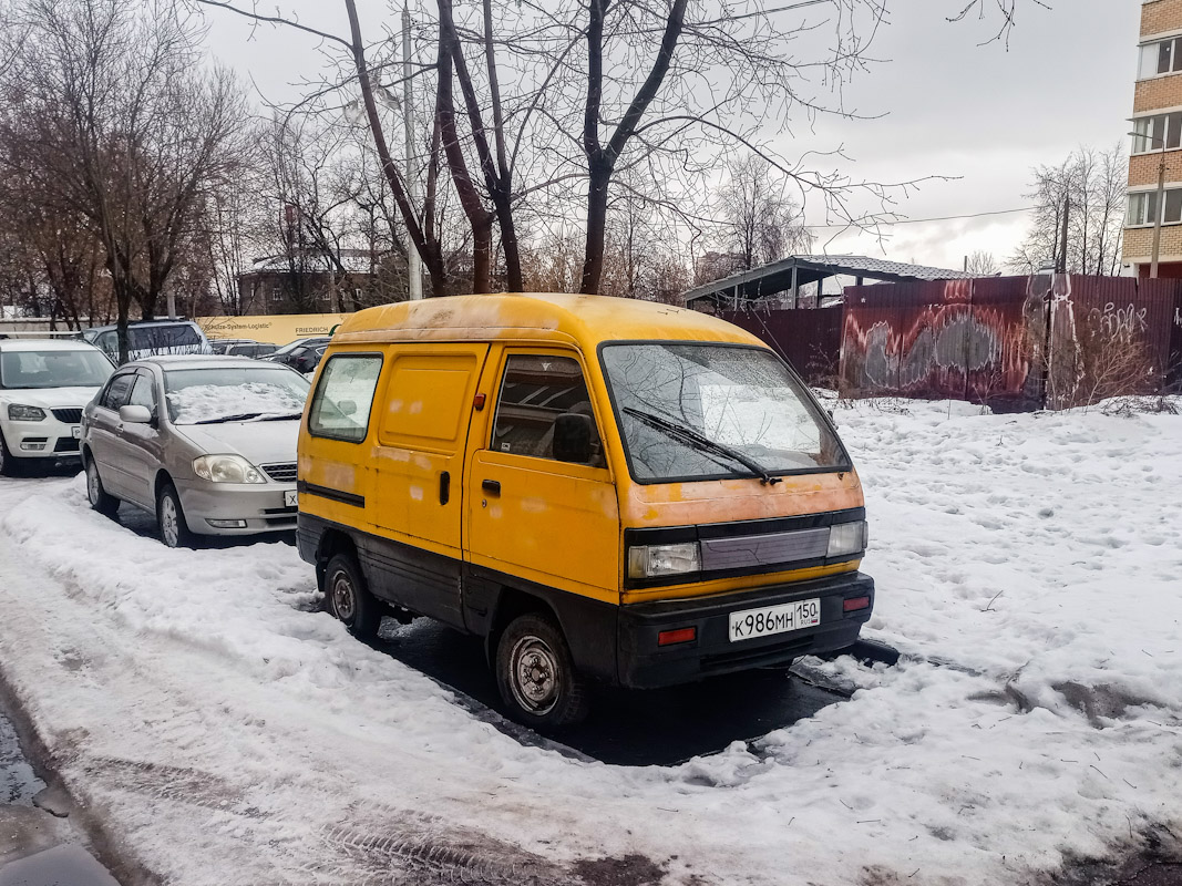 Московская область, № К 986 МН 150 — Daewoo Damas '91-05