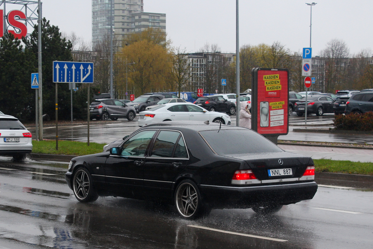 Швеция, № NNL 887 — Mercedes-Benz (W140) '91-98