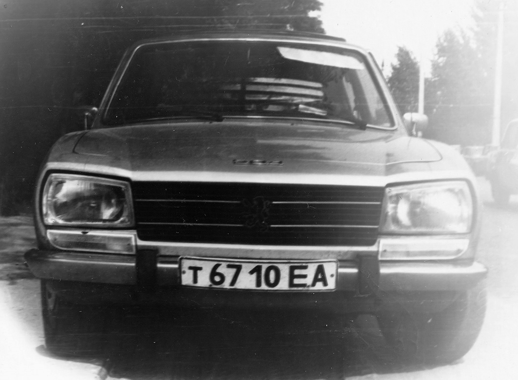 Эстония, № Т 6710 ЕА — Peugeot 504 '68-04; Эстония — Исторические фотографии