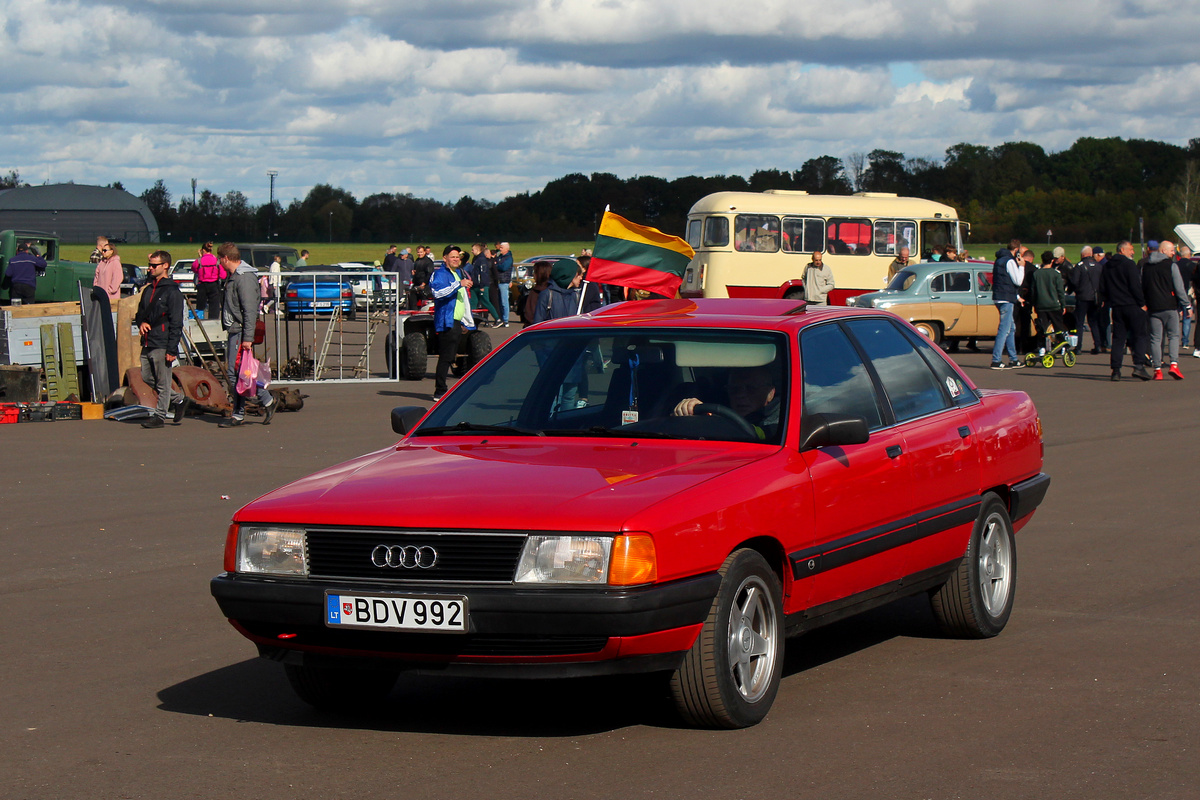 Литва, № BDV 992 — Audi 100 (C3) '82-91; Литва — Retro mugė 2024 ruduo