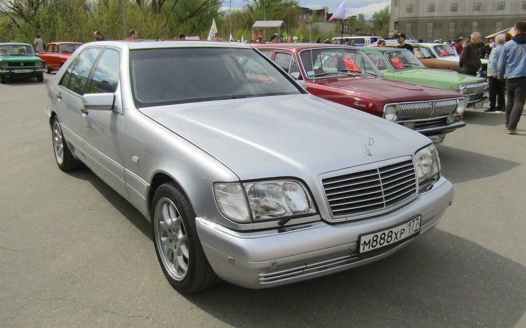 Москва, № М 888 ХР 177 — Mercedes-Benz (W140) '91-98; Тверская область — Открытие сезона 2024 Ретро-клуба Калинин