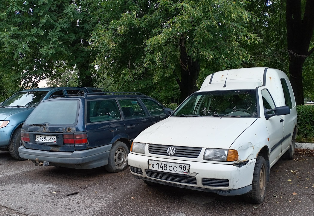 Санкт-Петербург, № Х 148 СС 98 — Volkswagen Caddy (Typ 9K/9U) '95-03