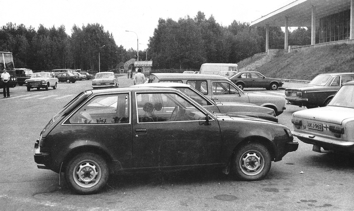 Финляндия, № UOU-460 — Mitsubishi Colt (A150) '78-84; Санкт-Петербург — Иностранные легковые автомобили (1950 — 1980-е гг.)