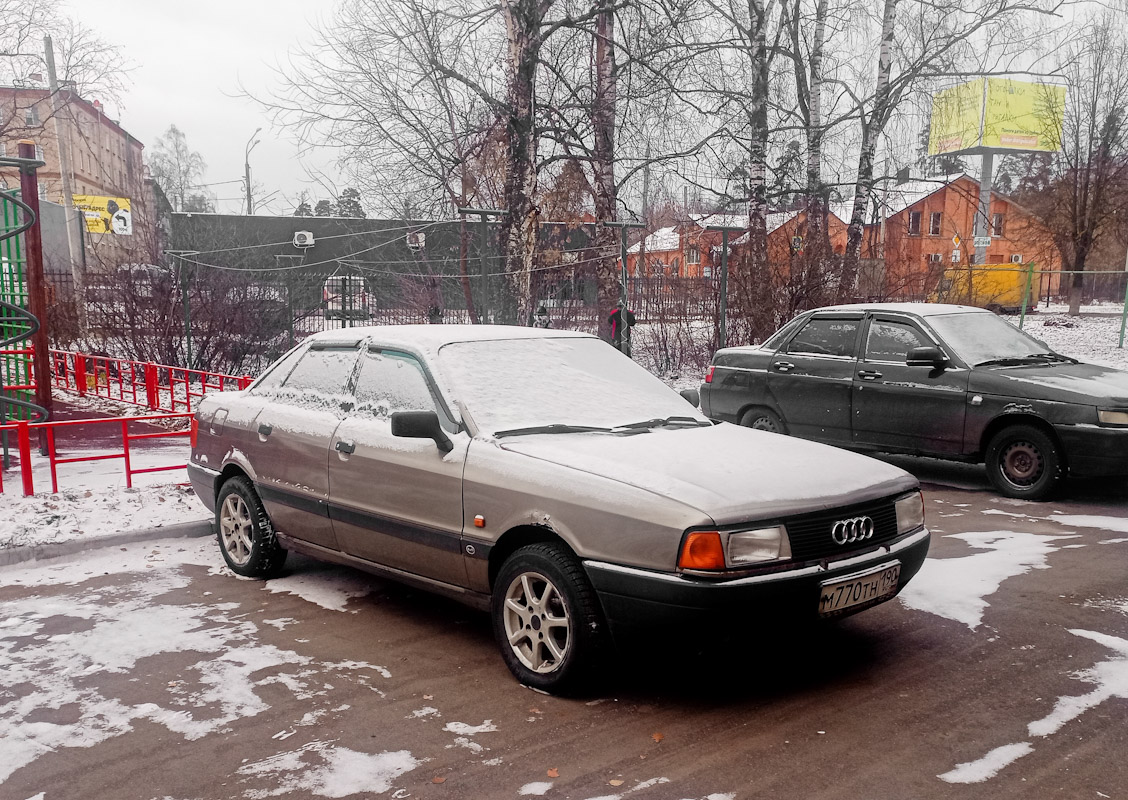 Московская область, № М 770 ТН 190 — Audi 80 (B3) '86-91