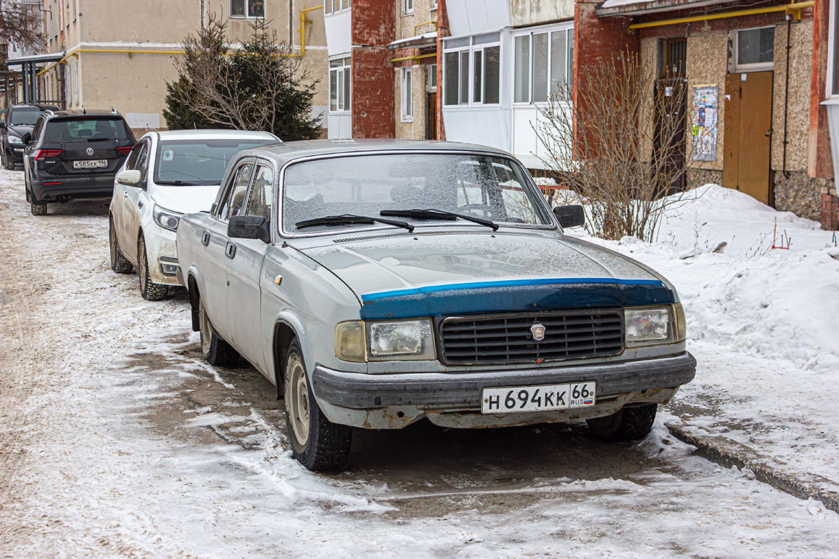 Свердловская область, № Н 694 КК 66 — ГАЗ-31029 '92-97