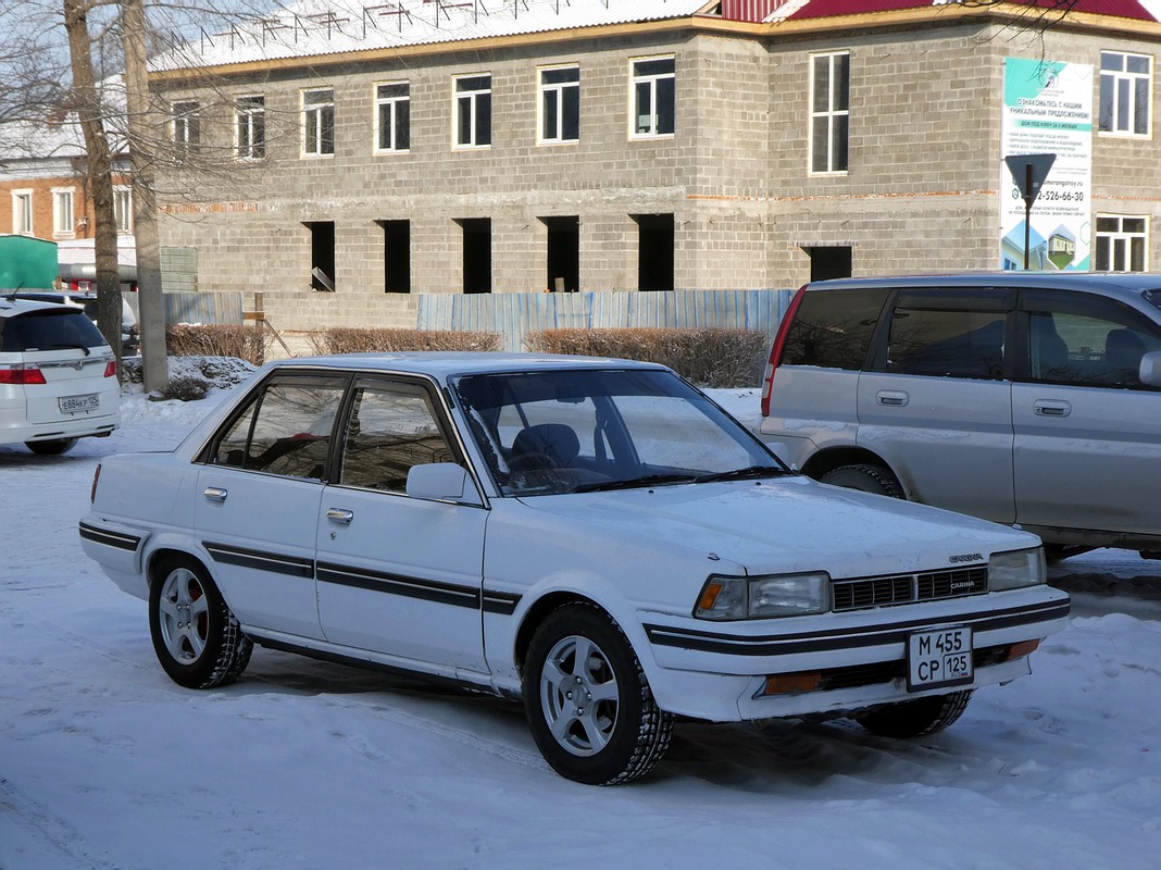 Приморский край, № М 455 СР 125 — Toyota Carina (T150) '84-88