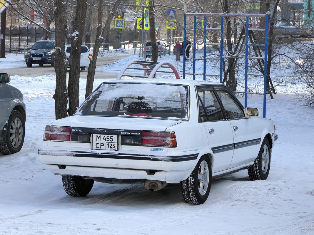 Приморский край, № М 455 СР 125 — Toyota Carina (T150) '84-88