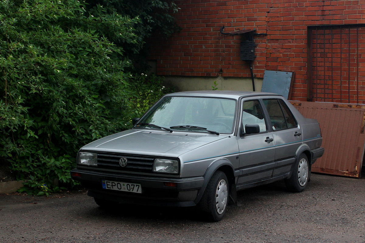 Литва, № EPO 077 — Volkswagen Jetta Mk2 (Typ 16) '84-92