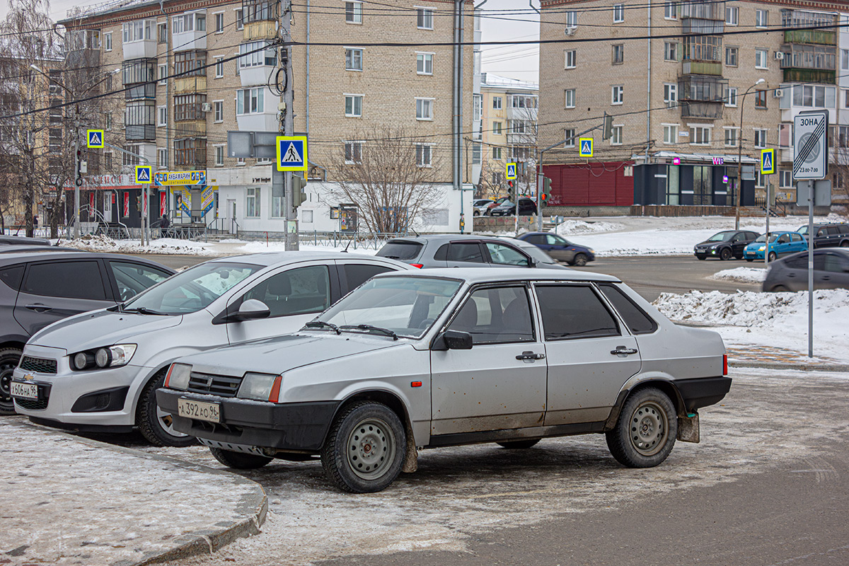 Свердловская область, № А 392 АО 96 — ВАЗ-21099 '90-04