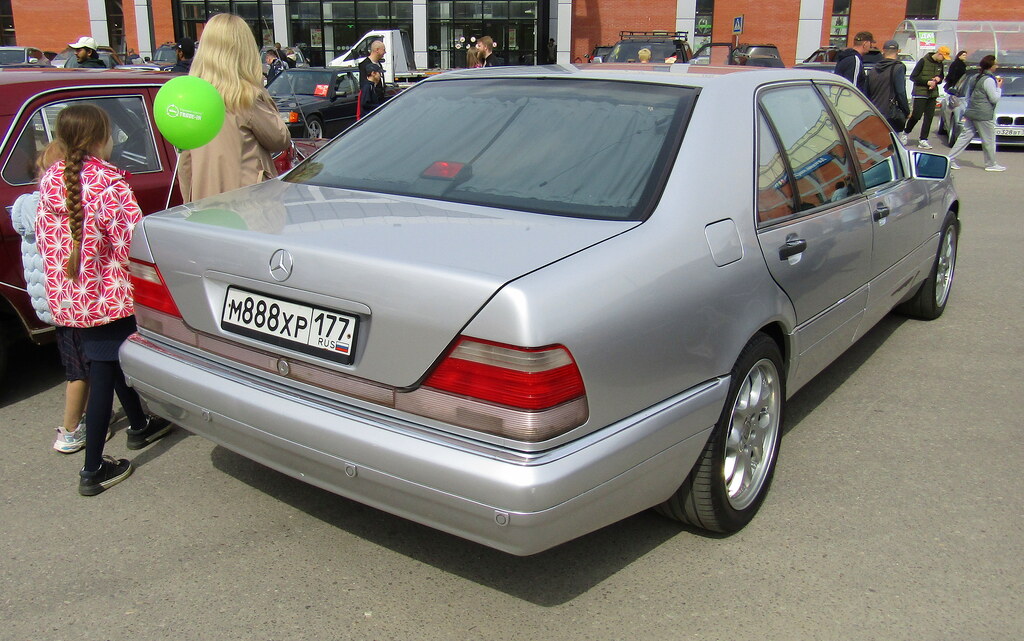 Москва, № М 888 ХР 177 — Mercedes-Benz (W140) '91-98; Тверская область — Открытие сезона 2024 Ретро-клуба Калинин