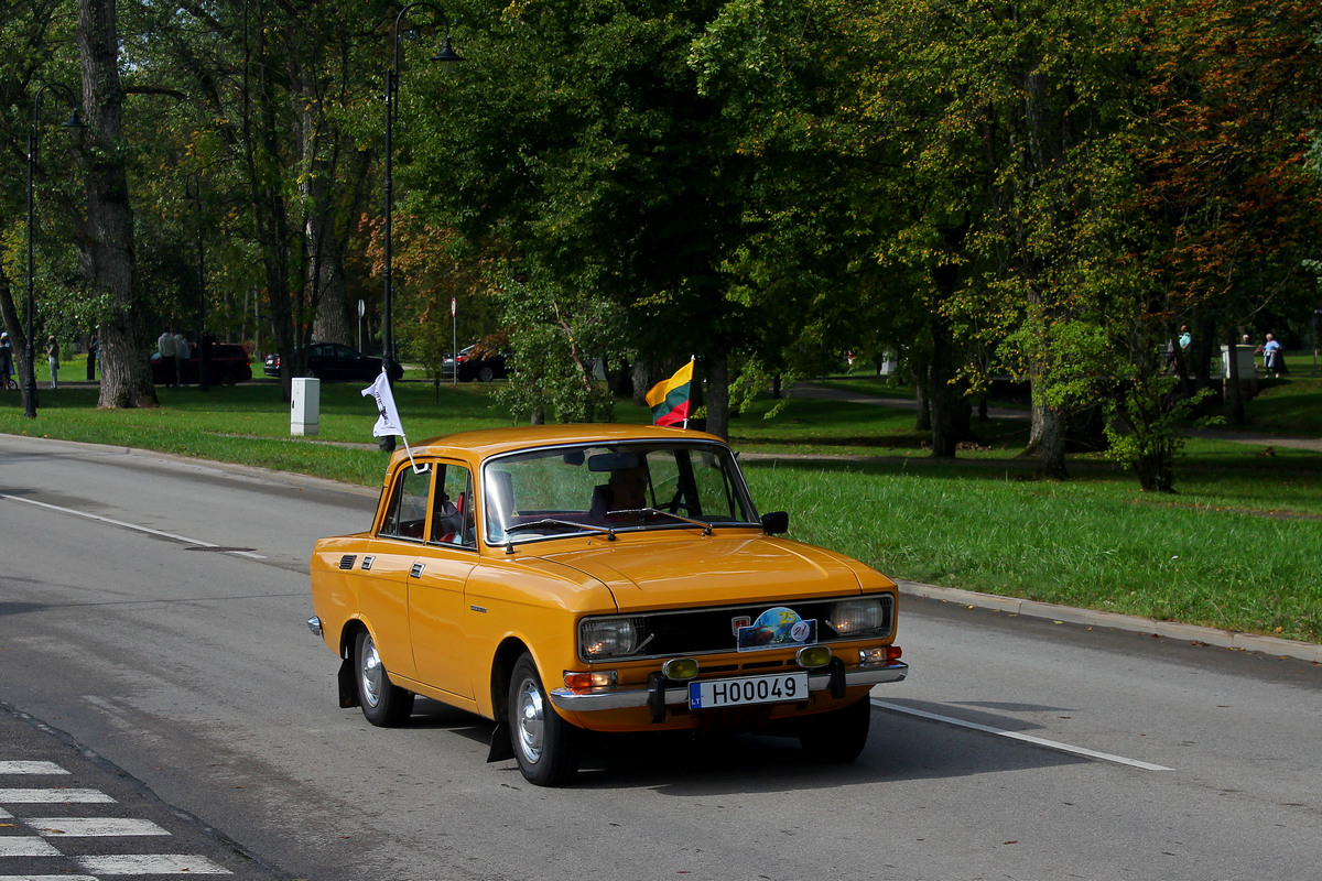 Литва, № H00049 — Москвич-2140 '76-88; Латвия — Retro Jūrmala 25