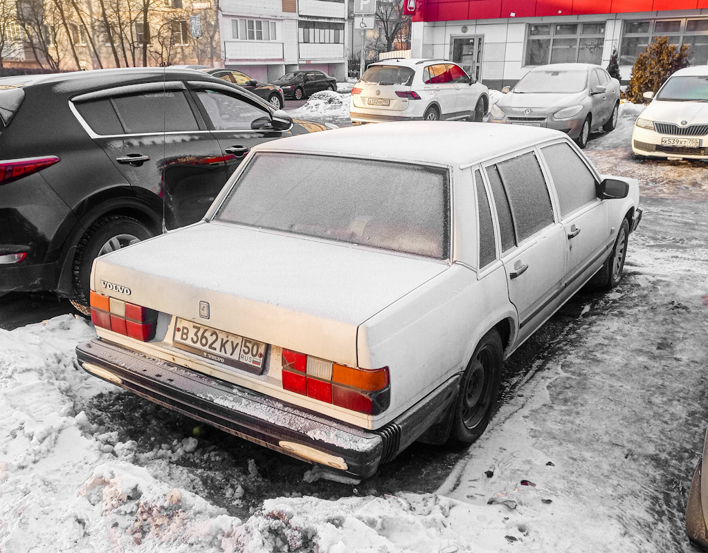 Московская область, № В 362 КУ 50 — Volvo 740 '84-92