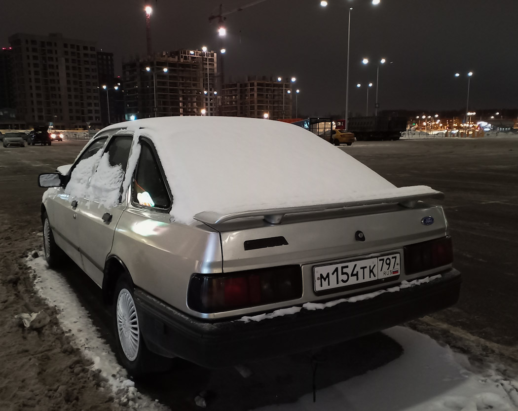 Москва, № М 154 ТК 797 — Ford Sierra MkII '87-93