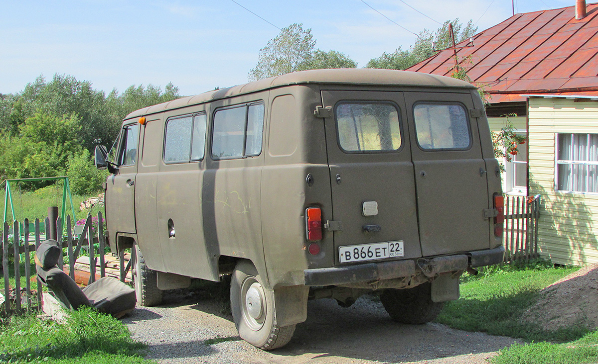 Алтайский край, № В 866 ЕТ 22 — УАЗ-3962 '85-03