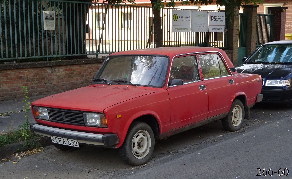 Венгрия, № CFA-532 — ВАЗ-2105 '80-88