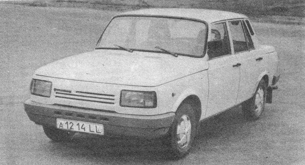 Литва, № A 1214 LL — Wartburg 1.3 '88-91; Литва — Исторические фотографии