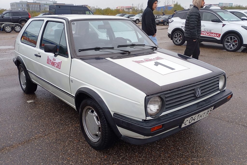 Тверская область, № С 041 НТ 69 — Volkswagen Golf (Typ 19) '83-92; Тверская область — Закрытие сезона 2024 Ретро-клуба Калинин