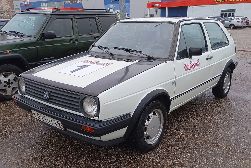 Тверская область, № С 041 НТ 69 — Volkswagen Golf (Typ 19) '83-92; Тверская область — Закрытие сезона 2024 Ретро-клуба Калинин