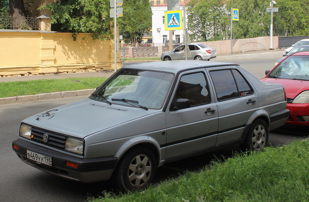 Санкт-Петербург, № В 469 УУ 198 — Volkswagen Jetta Mk2 (Typ 16) '84-92