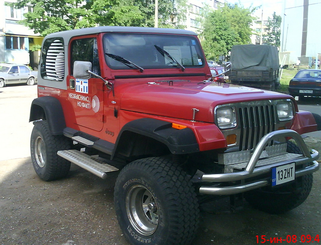 Эстония, № 13 ZHT — Jeep Wrangler (YJ) '87-96