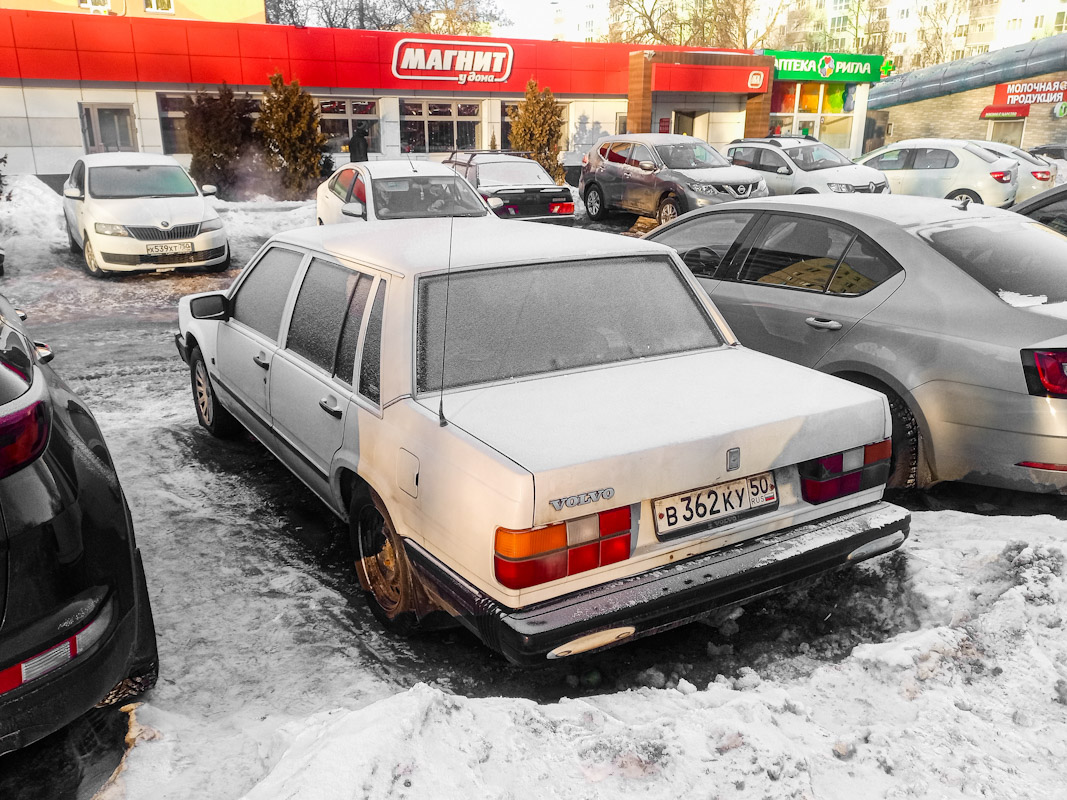 Московская область, № В 362 КУ 50 — Volvo 740 '84-92