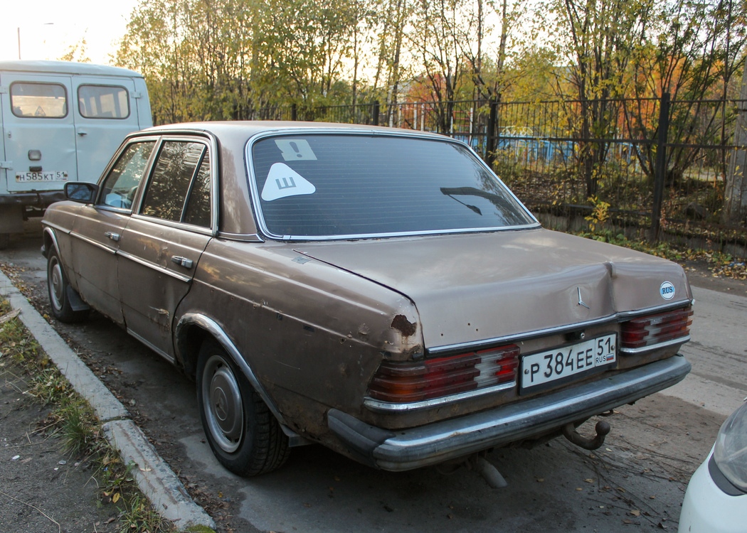 Мурманская область, № Р 384 ЕЕ 51 — Mercedes-Benz (W123) '76-86