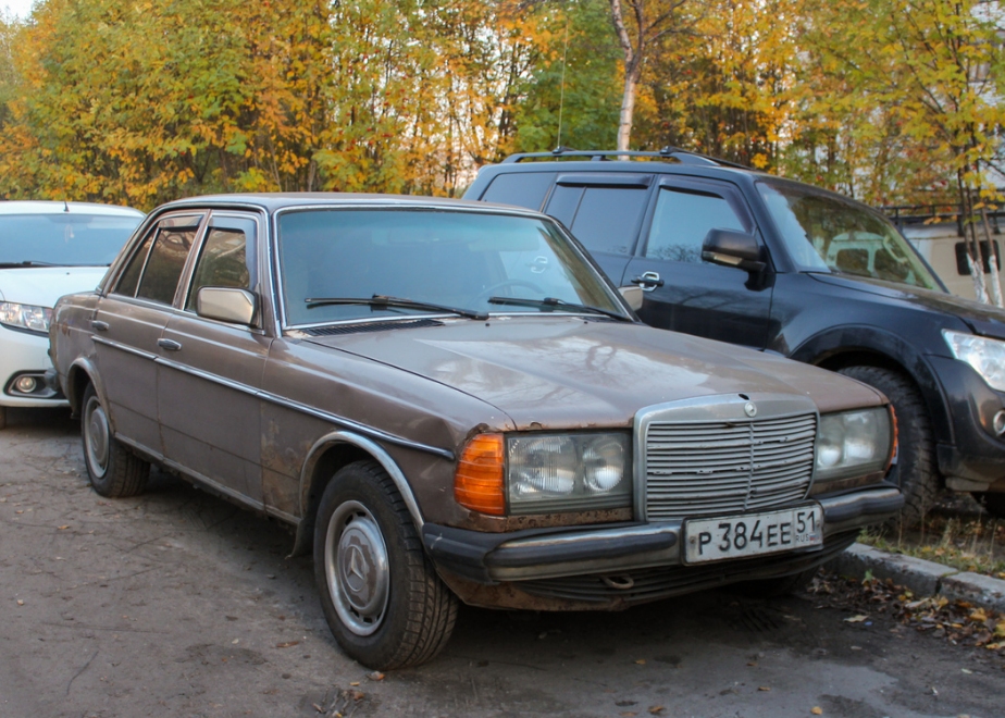 Мурманская область, № Р 384 ЕЕ 51 — Mercedes-Benz (W123) '76-86