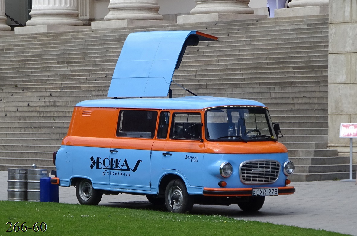 Венгрия, № CXR-278 — Barkas B1000 KM '61-91